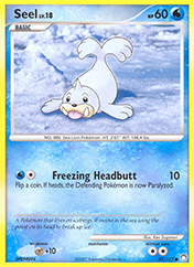 Seel Mysterious Treasures Pokemon Card