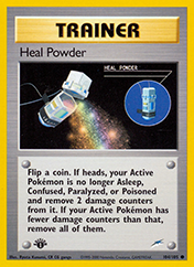 Heal Powder Neo Destiny Pokemon Card