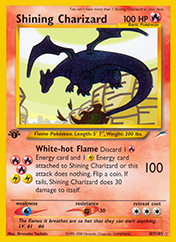 Shining Charizard Neo Destiny Pokemon Card