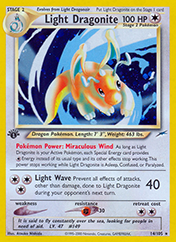 Light Dragonite Neo Destiny Card List