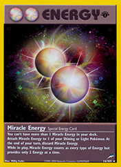 Miracle Energy Neo Destiny Card List