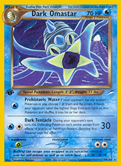 Dark Omastar Neo Destiny Card List