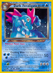 Dark Feraligatr Neo Destiny Card List