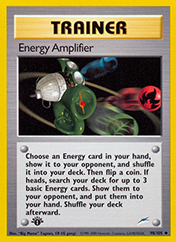Energy Amplifier Neo Destiny Pokemon Card