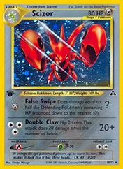 Scizor Neo Discovery Card List