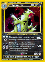 Tyranitar Neo Discovery Card List