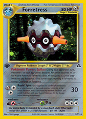 Forretress Neo Discovery Card List