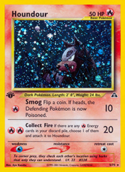 Houndour Neo Discovery Card List