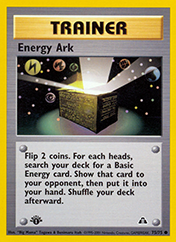 Energy Ark Neo Discovery Pokemon Card