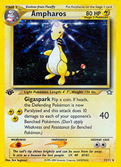 Ampharos Neo Genesis Card List