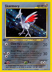 Skarmory Neo Genesis Card List