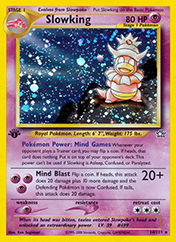 Slowking Neo Genesis Card List