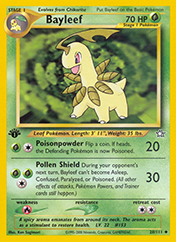 Bayleef Neo Genesis Pokemon Card