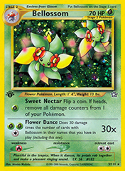 Bellossom Neo Genesis Card List