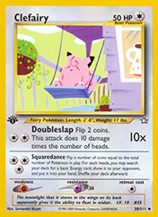 Clefairy Neo Genesis Pokemon Card