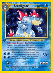 Feraligatr Neo Genesis Pokemon Card