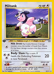 Miltank Neo Genesis Pokemon Card