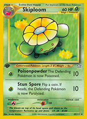 Skiploom Neo Genesis Pokemon Card