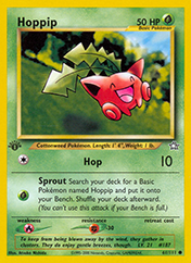 Hoppip Neo Genesis Pokemon Card