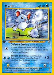 Marill Neo Genesis Pokemon Card