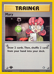 Mary Neo Genesis Pokemon Card