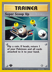 Super Scoop Up Neo Genesis Pokemon Card