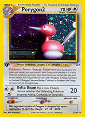 Porygon2 Neo Revelation Card List