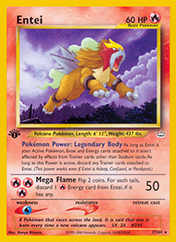 Entei Neo Revelation Card List