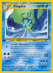 Kingdra Neo Revelation Card List