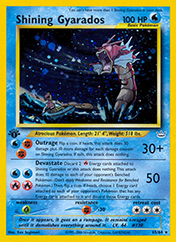 Shining Gyarados Neo Revelation Pokemon Card