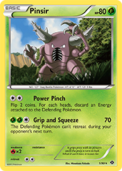 Pinsir Next Destinies Card List