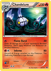 Chandelure Next Destinies Card List