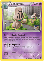 Beheeyem Next Destinies Pokemon Card