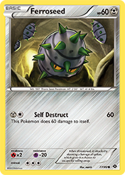 Ferroseed Next Destinies Pokemon Card