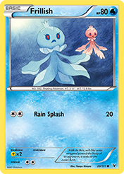 Frillish Noble Victories Pokemon Card