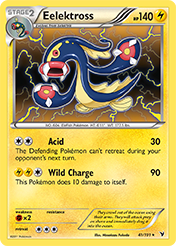 Eelektross Noble Victories Pokemon Card