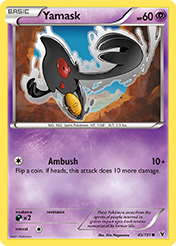 Yamask Noble Victories Pokemon Card