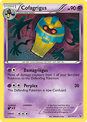 Cofagrigus Noble Victories Pokemon Card