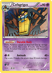 Cofagrigus Noble Victories Pokemon Card