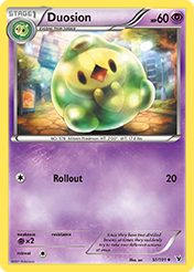 Duosion Noble Victories Pokemon Card