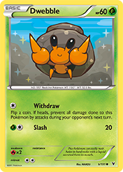 Dwebble Noble Victories Pokemon Card