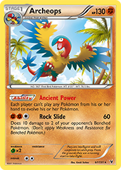 Archeops Noble Victories Pokemon Card