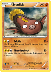 Stunfisk Noble Victories Pokemon Card