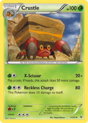 Crustle Noble Victories Pokemon Card