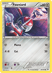 Pawniard Noble Victories Pokemon Card