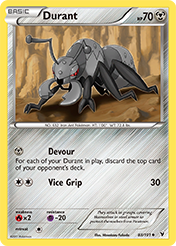 Durant Noble Victories Pokemon Card