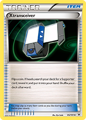 Xtransceiver Noble Victories Pokemon Card