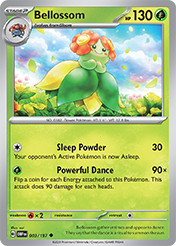 Bellossom Obsidian Flames Card List