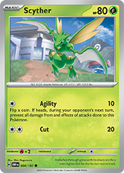 Scyther Obsidian Flames Card List