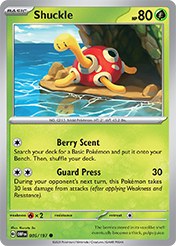 Shuckle Obsidian Flames Card List